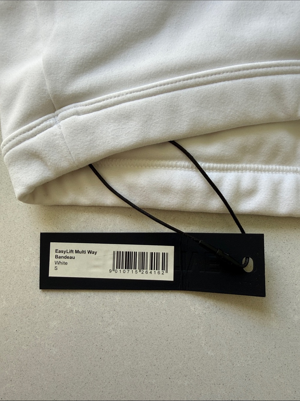 Oner Active Easylift Multiway Bandeau White Bralette with White Logo - Picture 3 of 6